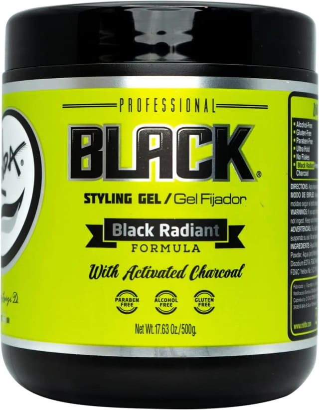 Gel Fijador Negro Radiante